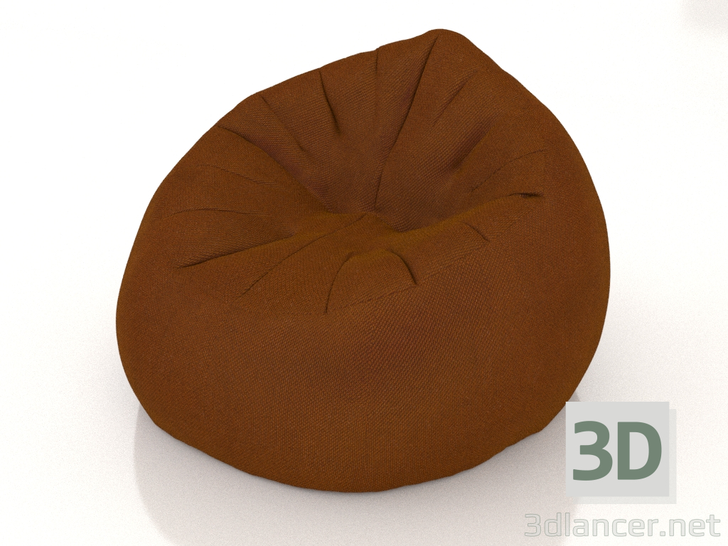 modèle 3D Pouf Mad (tresse 3015) - preview