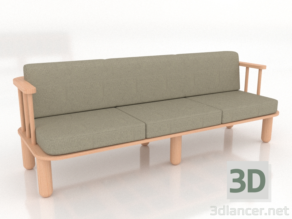 3d model Sofa SHULAY - preview 3d model Sofa SHULAY - preview