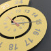 3d model Reloj de pared de caracol - vista previa