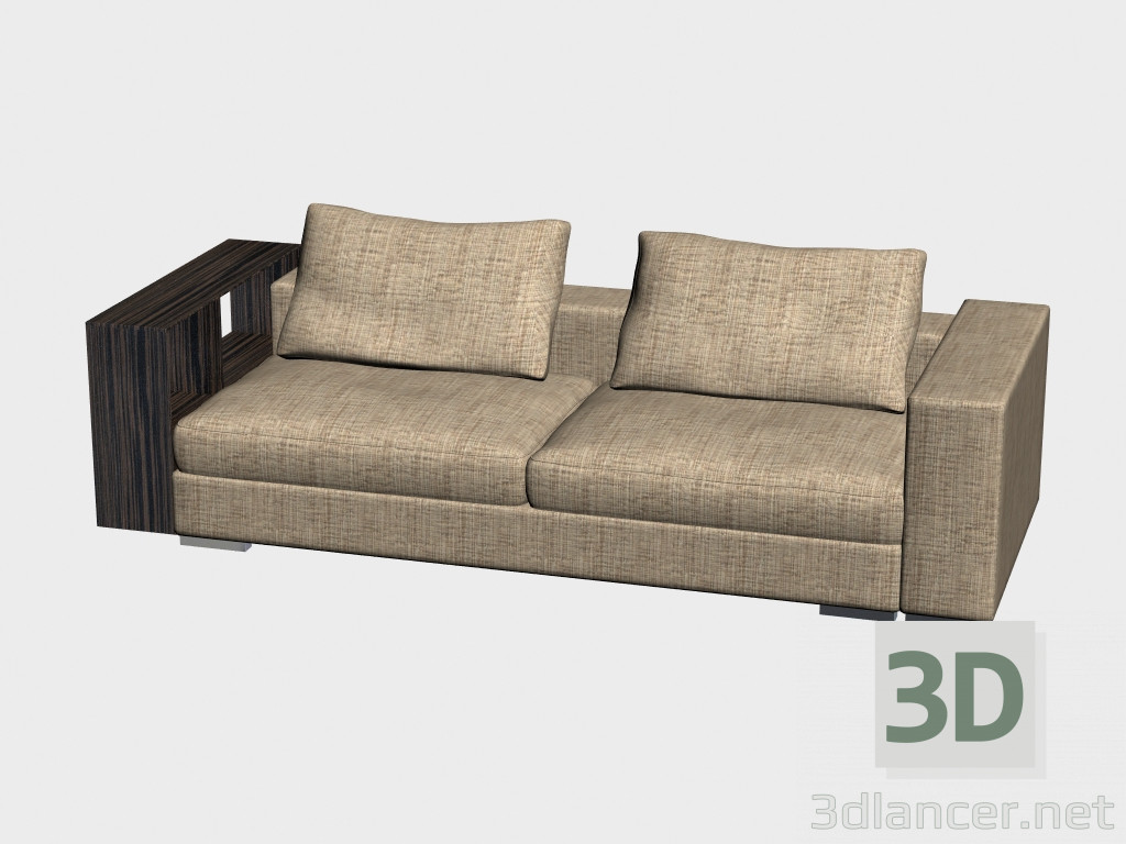 modèle 3D Sofa Infiniti LUX (avec étagères 248h102) - preview