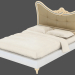 modello 3D Letto matrimoniale LTTOD5A-189 - anteprima