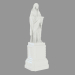 3d model Escultura de porcelana Vestale - vista previa