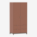 3d model Wardrobe CASE № 4 - 1000 with drawers (IDC018007216) - preview