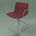 3d model Chair 2056 (swivel, with armrests, LU1, with front trim, PO00412) - preview