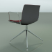 3d model Chair 2056 (swivel, with armrests, LU1, with front trim, PO00412) - preview