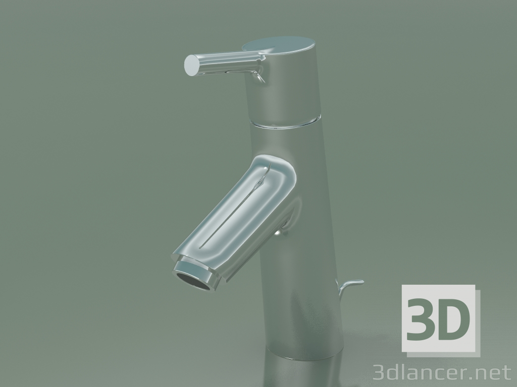 3d model Mezclador monomando de lavabo 80 (72010000) - vista previa