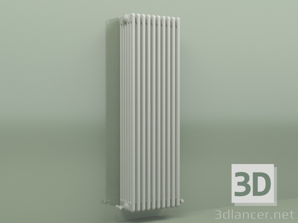 3d model Radiador TESI 6 (H 1500 10EL, gris Manhattan) - vista previa