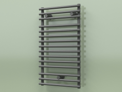 Heated towel rail - Santorini (SAN 07 400 mm, RAL - 9005)