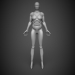 Modelo 3d Mulher - preview