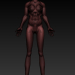 Modelo 3d Mulher - preview