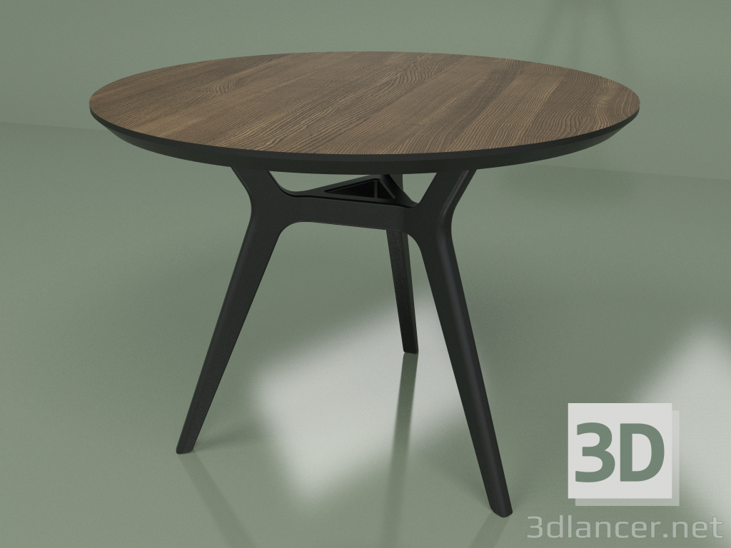 3d model Dining table Glat Walnut (1000) - preview