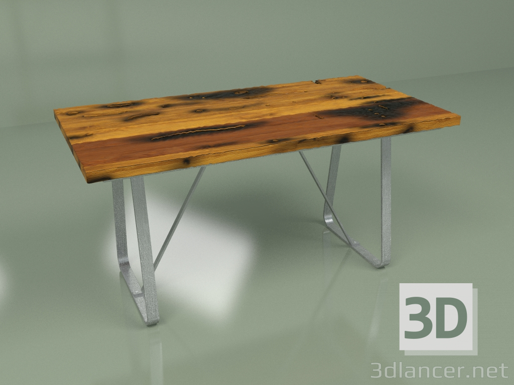 Modelo 3d mesa de jantar Sussex - preview