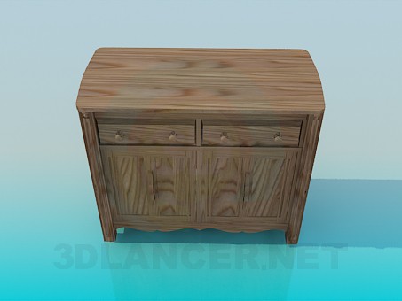 3d model Cupboard - preview