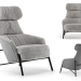 Sillón Hubert 3D modelo Compro - render