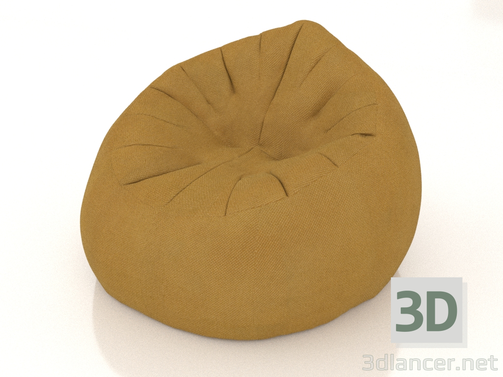 modèle 3D Pouf Mad (tresse 3016) - preview