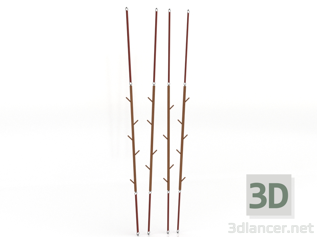 3d модель Вішалка AGACH – превью 3d модель Вішалка AGACH – превью