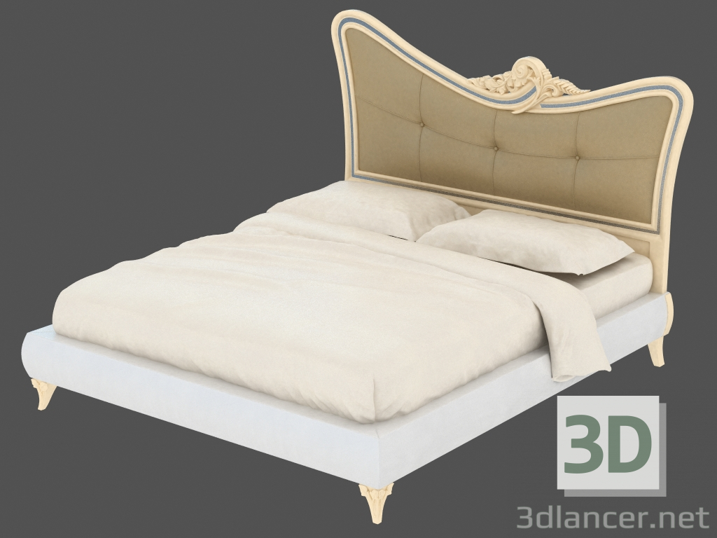 3d model Cama doble LTTOD5A-209 - vista previa