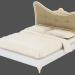 Modelo 3d Cama de casal LTTOD5A-209 - preview