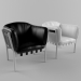 Silla de cuero Dowel by Ton 3D modelo Compro - render