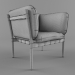 Silla de cuero Dowel by Ton 3D modelo Compro - render