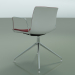 3d model Chair 2056 (swivel, with armrests, LU1, with front trim, PO00401) - preview