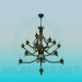 3d model Chandelier - preview