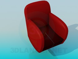 Sillón con asiento cónico