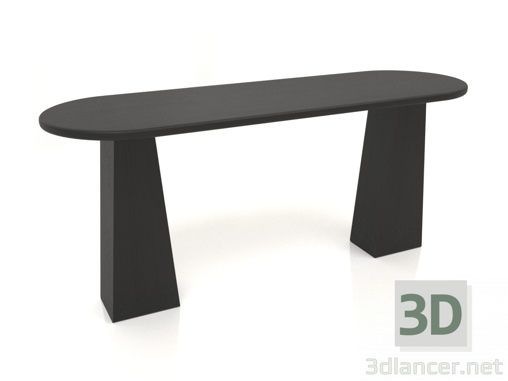 3d model Console KT 09 (1600x500x700, wood black) - preview