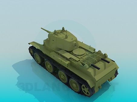 3d модель BT-7 – превью