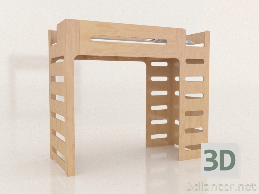 Modelo 3d Cama alta MOVE GR (FVMGR2) - preview