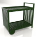 3d model Serving trolley (Bottle green) - preview