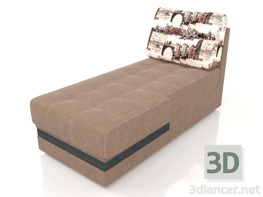 3d model Sofa module Boston 5 - preview