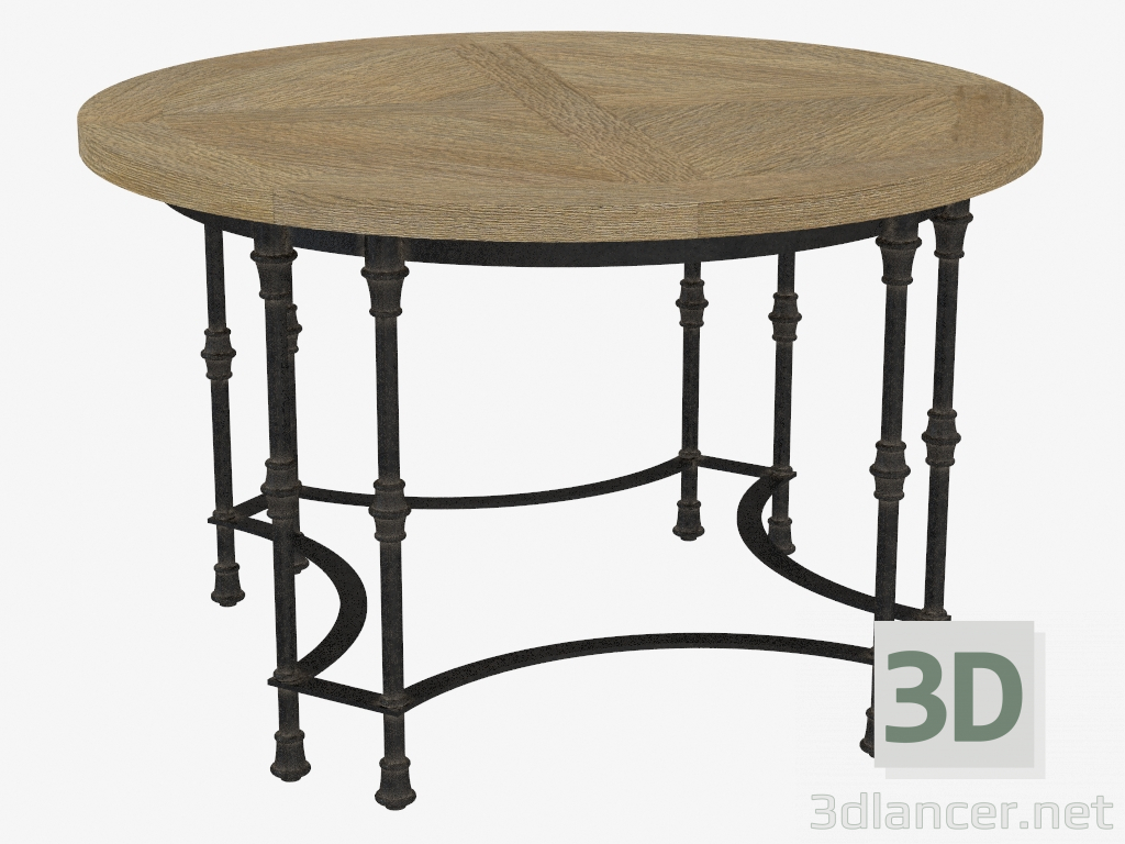 3d model Dining table LUZERN ROUND TABLE (8831.1005) - preview