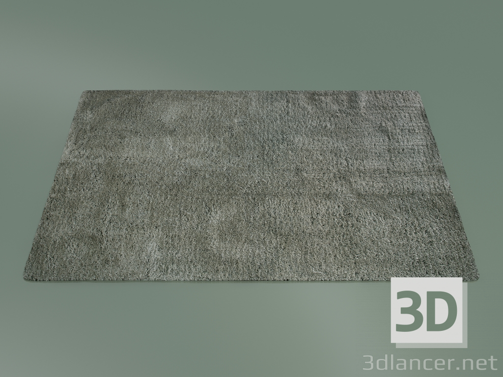 3d model Alfombra Confort (S111, gris) - vista previa