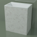 3d model Freestanding washbasin (03R146303, Carrara M01, L 72, P 48, H 85 cm) - preview