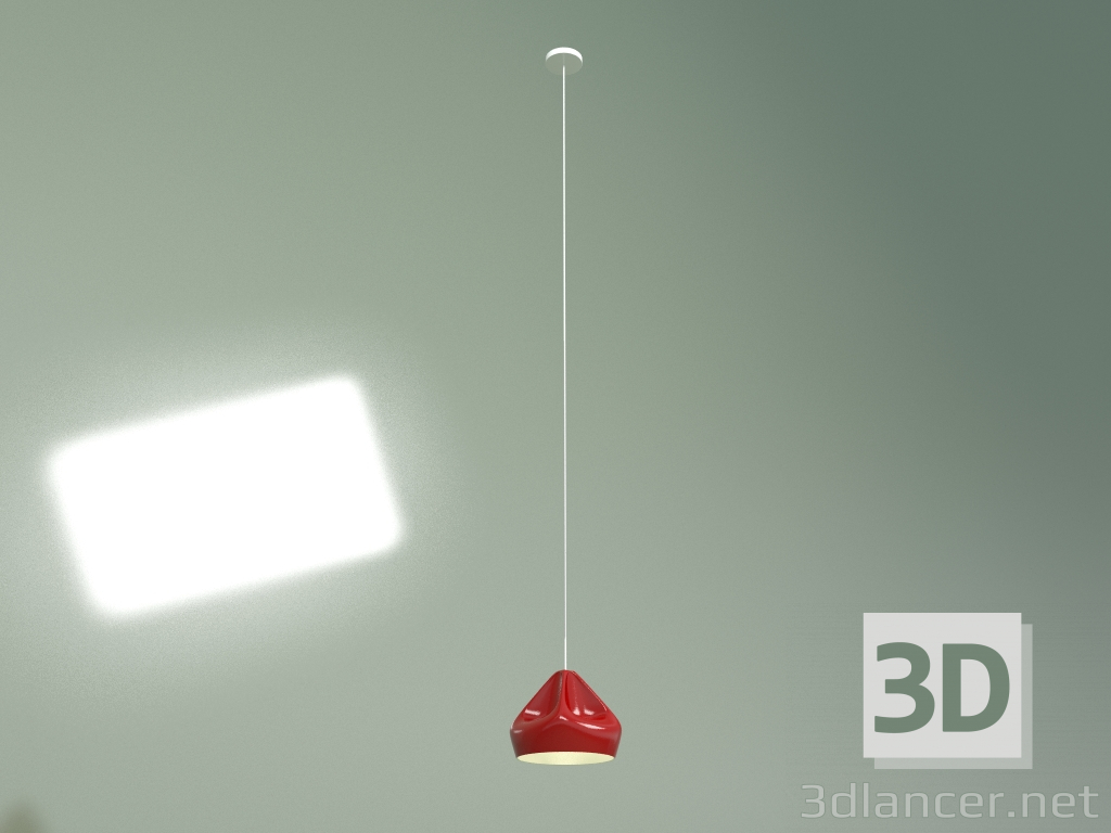 Modelo 3d Candeeiro suspenso Miranda diâmetro 24 (vermelho) - preview