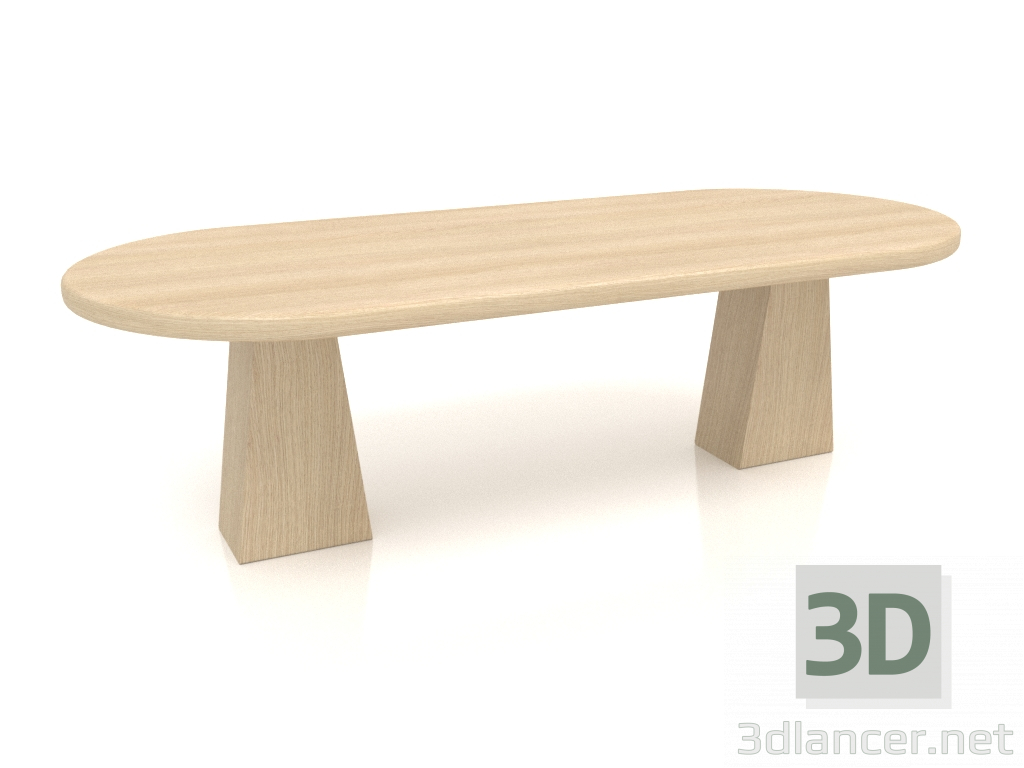 3D Modell Bank VK 05 (1200x500x350, Holz weiß) - Vorschau