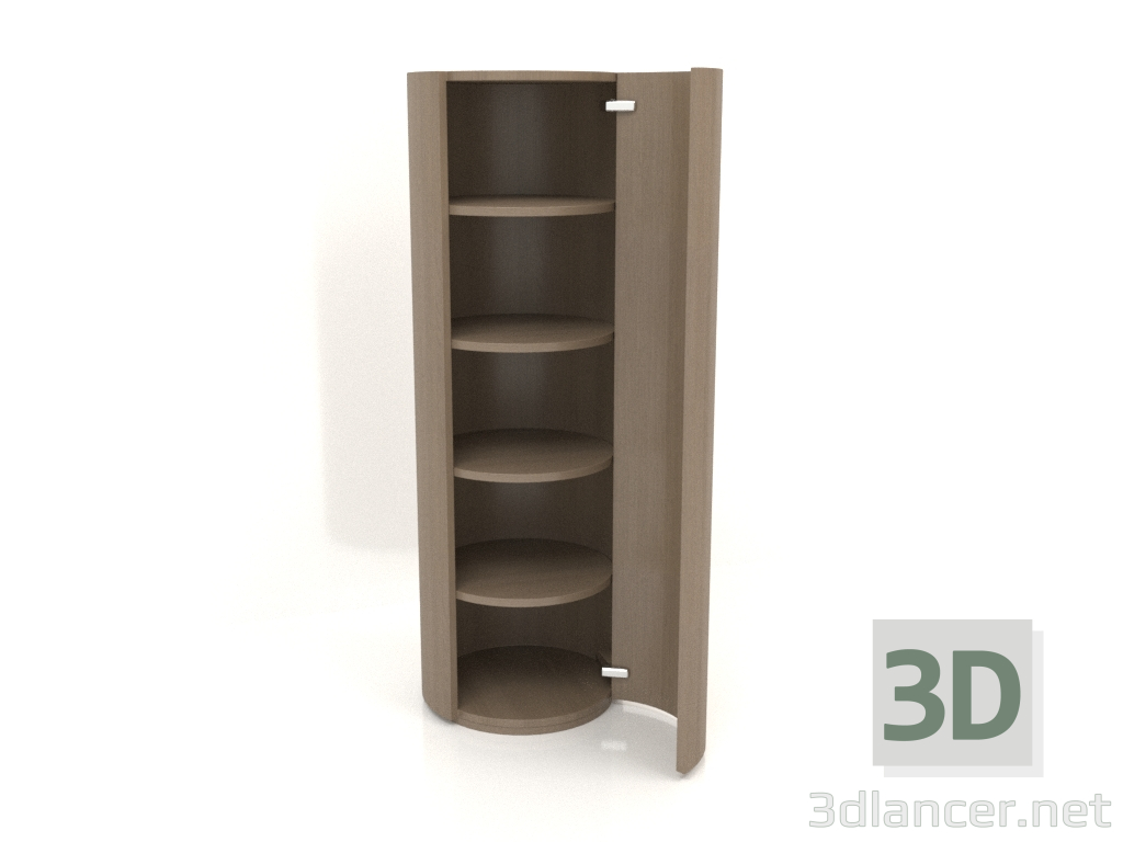 3d model Mueble (con puerta abierta) TM 09 (D=503x1510, gris madera) - vista previa