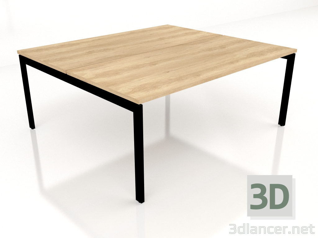 3d модель Стол рабочий Ogi U Bench BOU35 (1800x1610) – превью