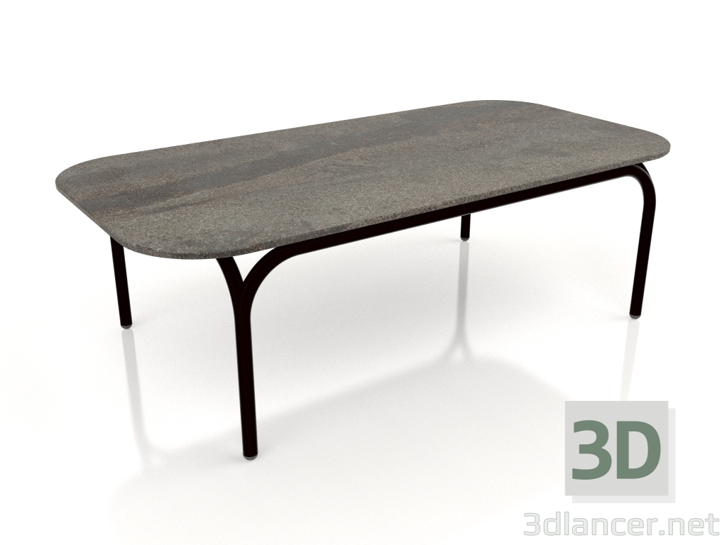 3d модель Стіл кавовий (Black, DEKTON Radium) – превью