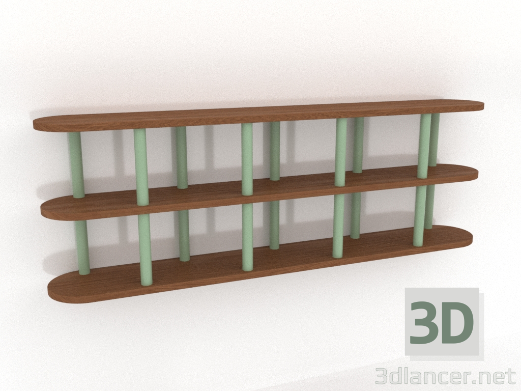 3d model URMAN shelf - preview 3d model URMAN shelf - preview