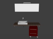 Modular system for bathroom (song 11)