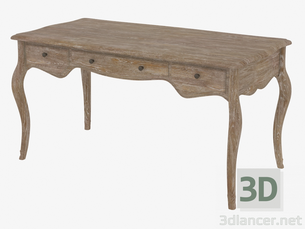 3d model Desk writing FRENCH DESK (8834.0002) - preview