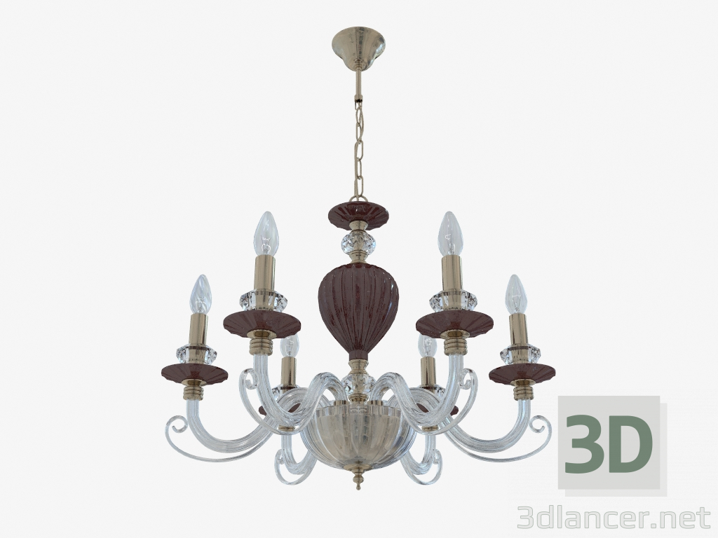 3d model Fixture (Chandelier) Siena (3929 6) - preview