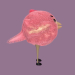 3d Soft toy bird model buy - render