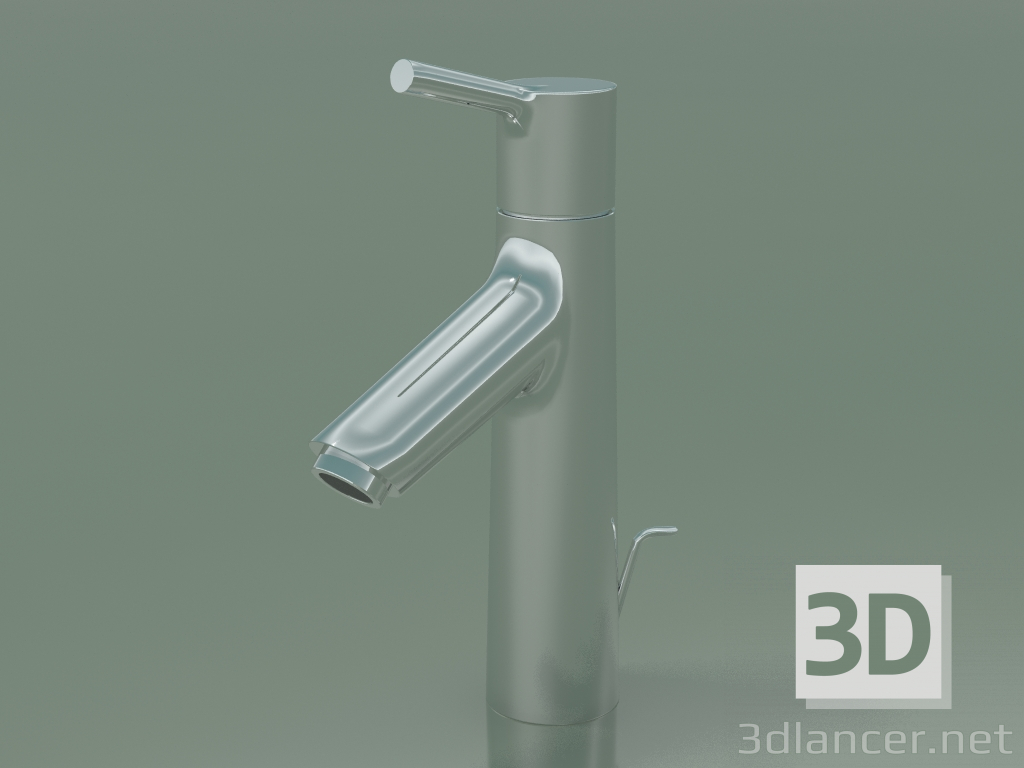 3d model Mezclador monomando de lavabo 100 (72020000) - vista previa