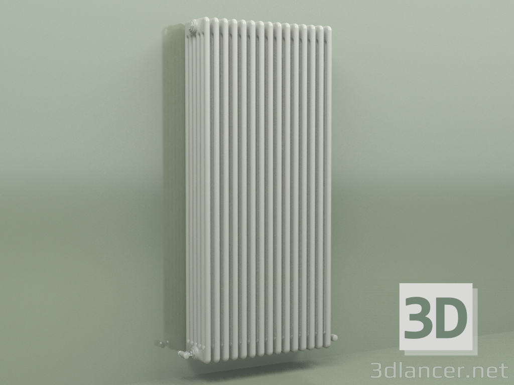 modello 3D Radiatore TESI 6 (H 1500 15EL, grigio Manhattan) - anteprima