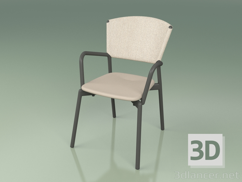 3D modeli Sandalye 021 (Metal Duman, Kum, Poliüretan Reçine Köstebek) - önizleme