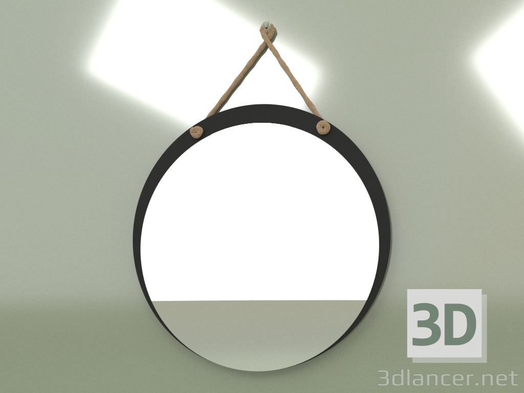 3d model Mirror on a rope (30392) - preview