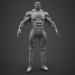 modello 3D body-builder - anteprima